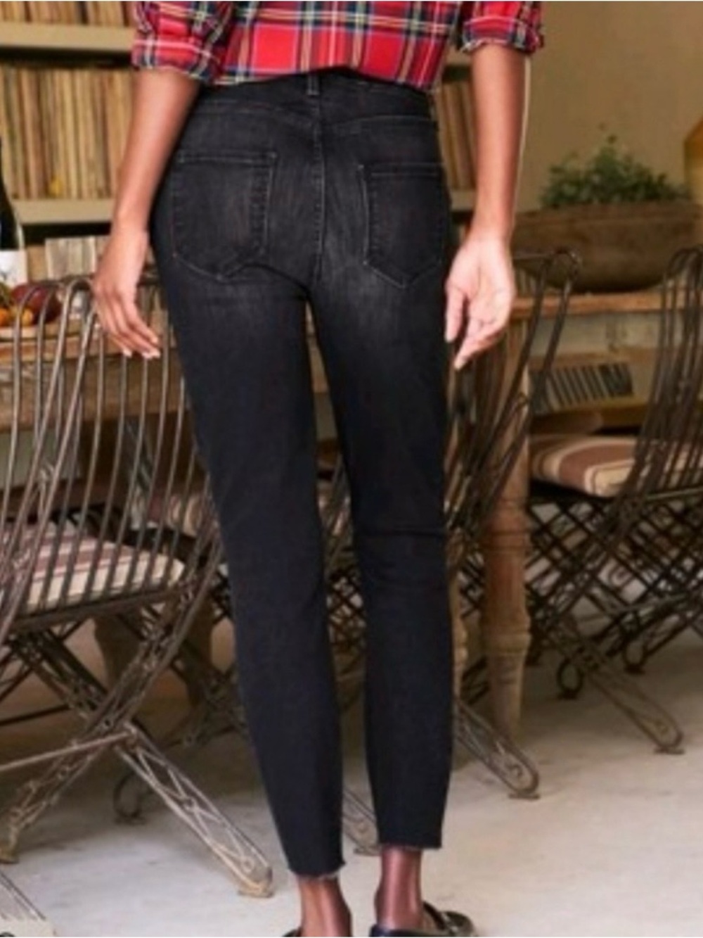 Frank & Eileen Black Washed Sligo 1991 Jeans Women’s 26 - Picture 2 of 9